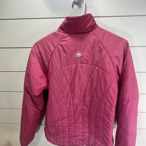 Womens Marmot Lightweight Insulated Puffer Jacket, Pink, size Sall - Picture 6 of 15